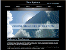 Tablet Screenshot of dbm-systems.com